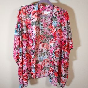 Allison Brittney Floral Duster, size XL